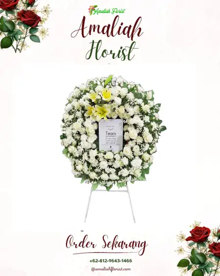 Krans Bunga Duka Cisero